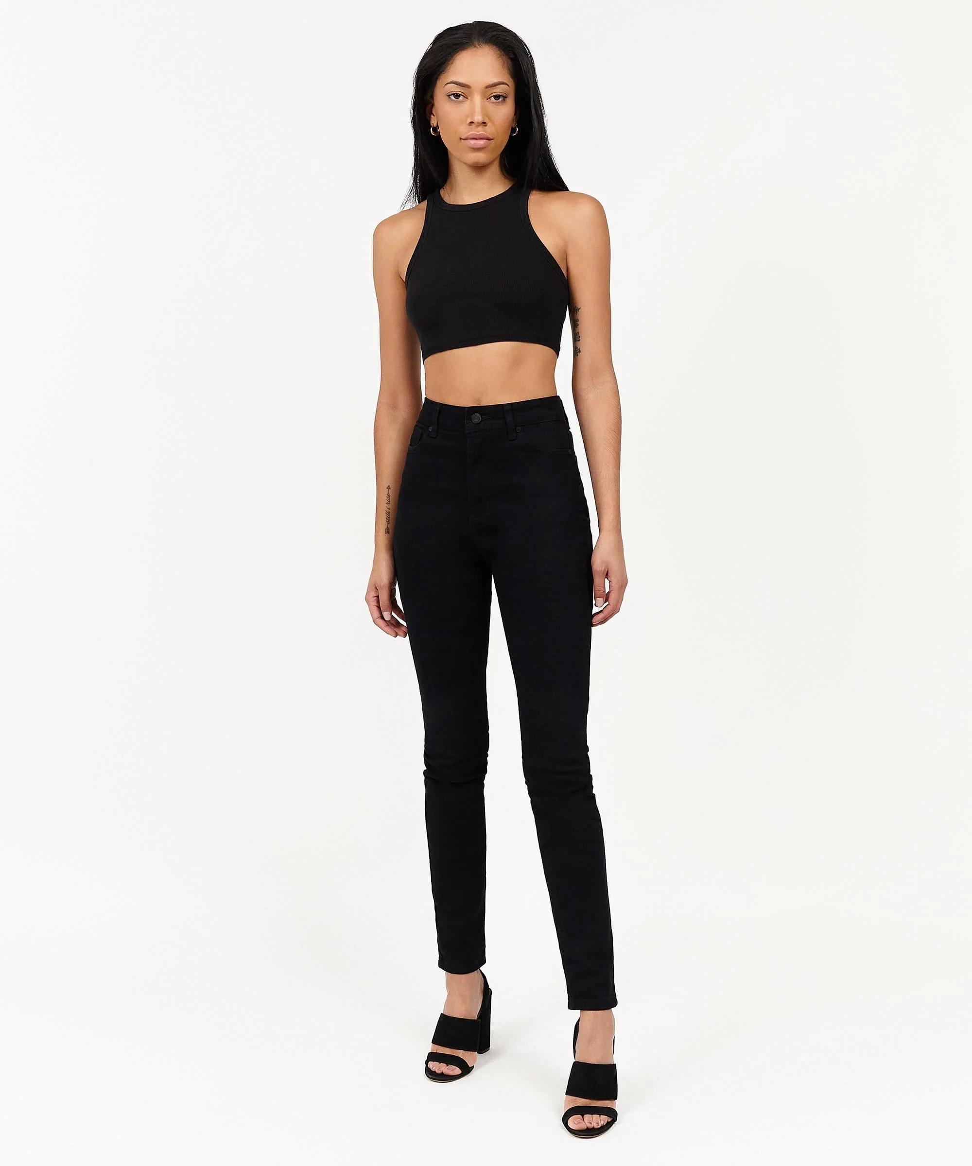 Womens Isabella High Waist Slim Jeans - Image 6